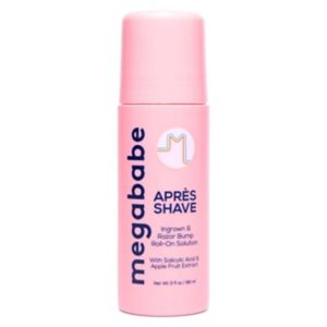 Megababe Apres Shave Roll-On gegen eingewachsene Haare und Rasurbrand 89ml
