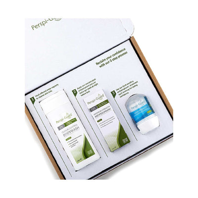 Perspi-Guard Original Pack de traitement 3 étapes Kit de contrôle des odeurs de transpiration