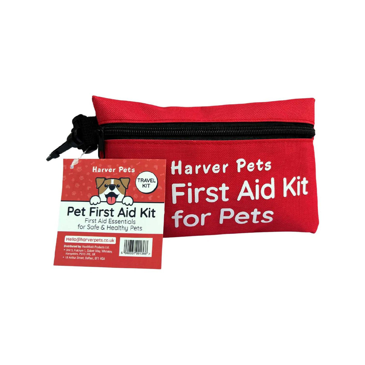 Harver Pets travel first aid kit for pets - imported from the UK