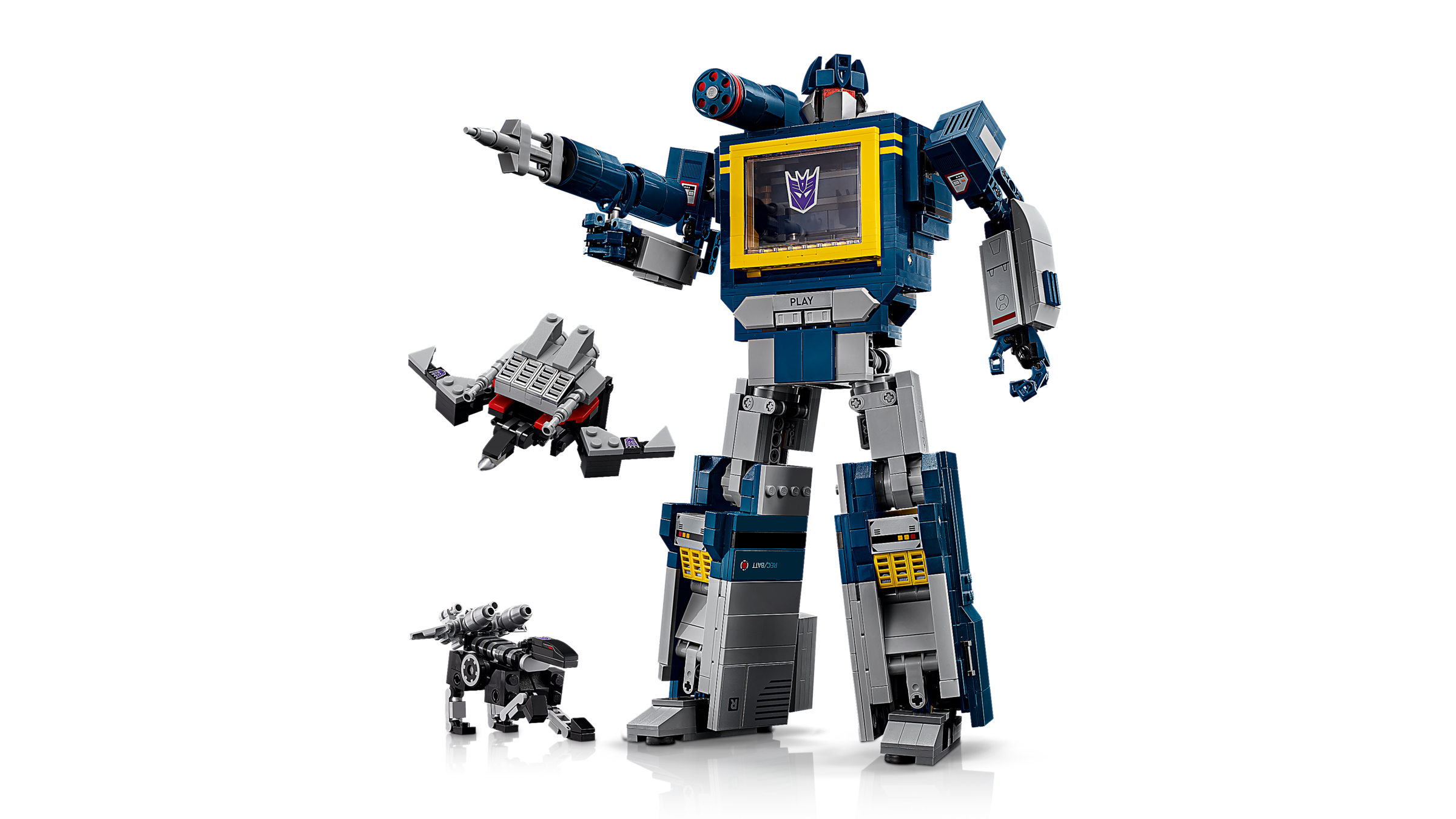 LEGO Transformers Soundwave 1505-piece set (British brand)
