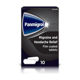 Panmigrol migraine relief 250mg/250mg/65mg tablets 10 pack (British brand)