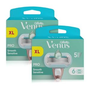 Venus Deluxe Sensitive Women's Razor Blades 12 Pack
