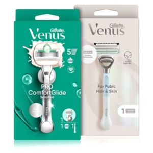 Venus ComfortGlide barberhøvel for sensitivt kjønnshår