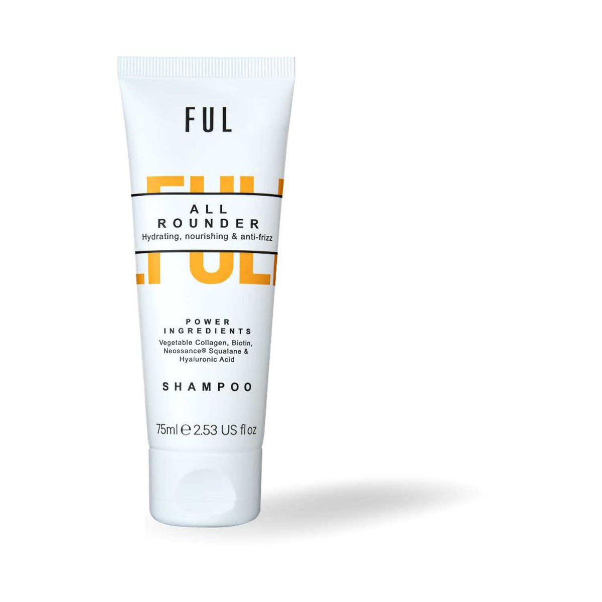 FUL All-Rounder shampoo mini 75ml, imported from the UK