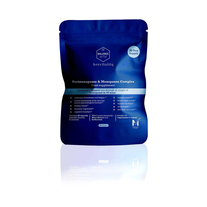 Balance Activ Hervitality menopause supplements 30 capsules (British brand)