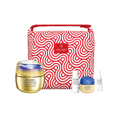 Boots Shiseido Vital Perfection Advanced Pouch Set- Buy online at McGrocer