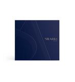 Silk Addict mulberry silk gift set in Navy, imported from the UK