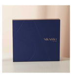 Silk Addict mulberry silk gift set in Navy, imported from the UK