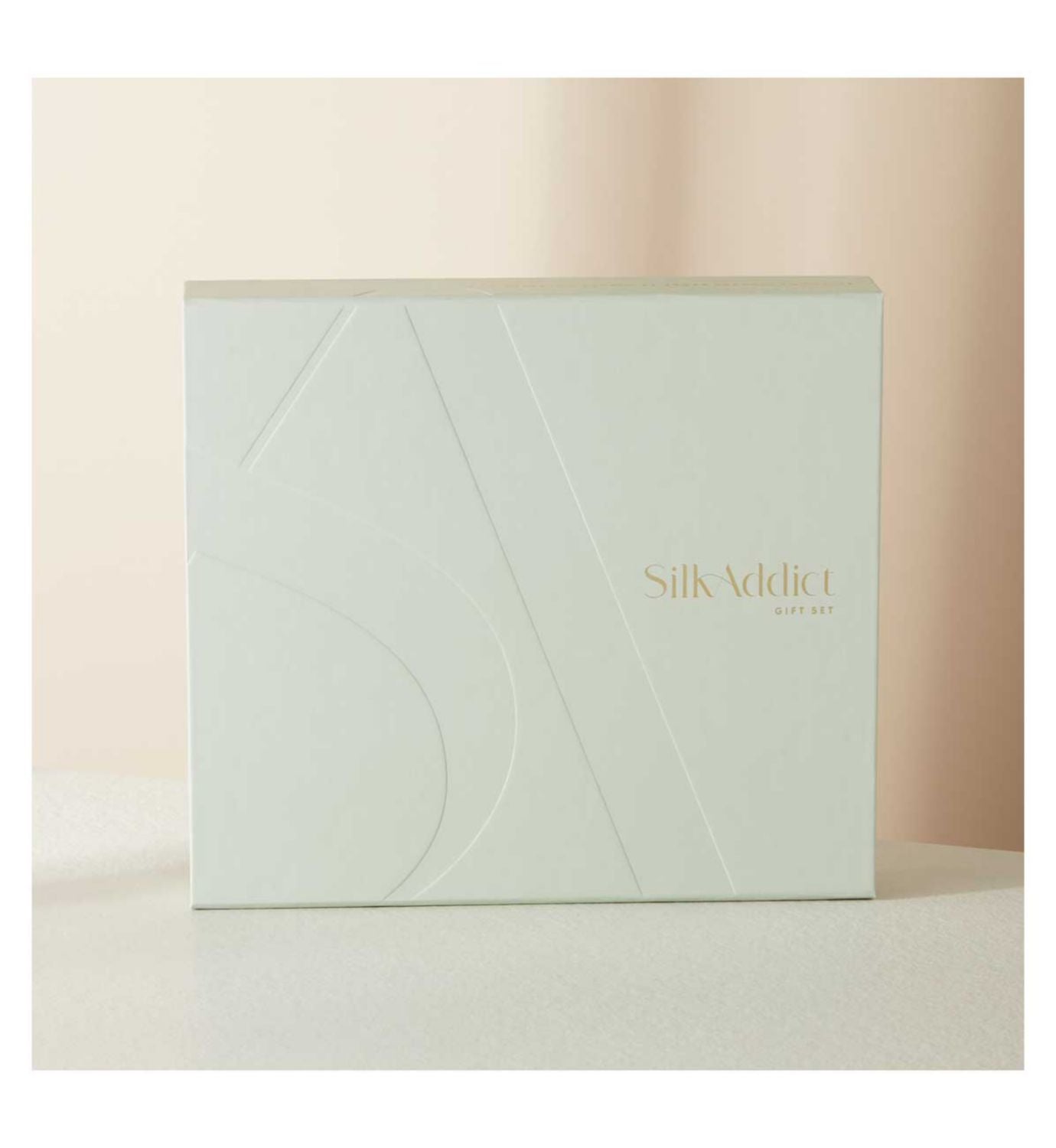 Silk Addict mulberry silk gift set olive green, UK version