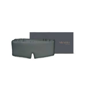 Boots Silk Addict Mulberry Silk Sleep Mask Charcoal- Buy online at McGrocer