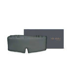 Silk Addict 100  Mulberry Silk Sleep Mask Charcoal