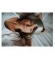 Silk Addict mulberry silk sleep mask olive green (British brand)