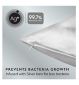 Silver Cloud Silver Ion Satin Pillowcase 4 Pack (British brand)