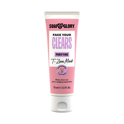 Boots Soap & Glory Face Your Clears Purifying T-zone Mask 75ml- Buy online at McGrocer