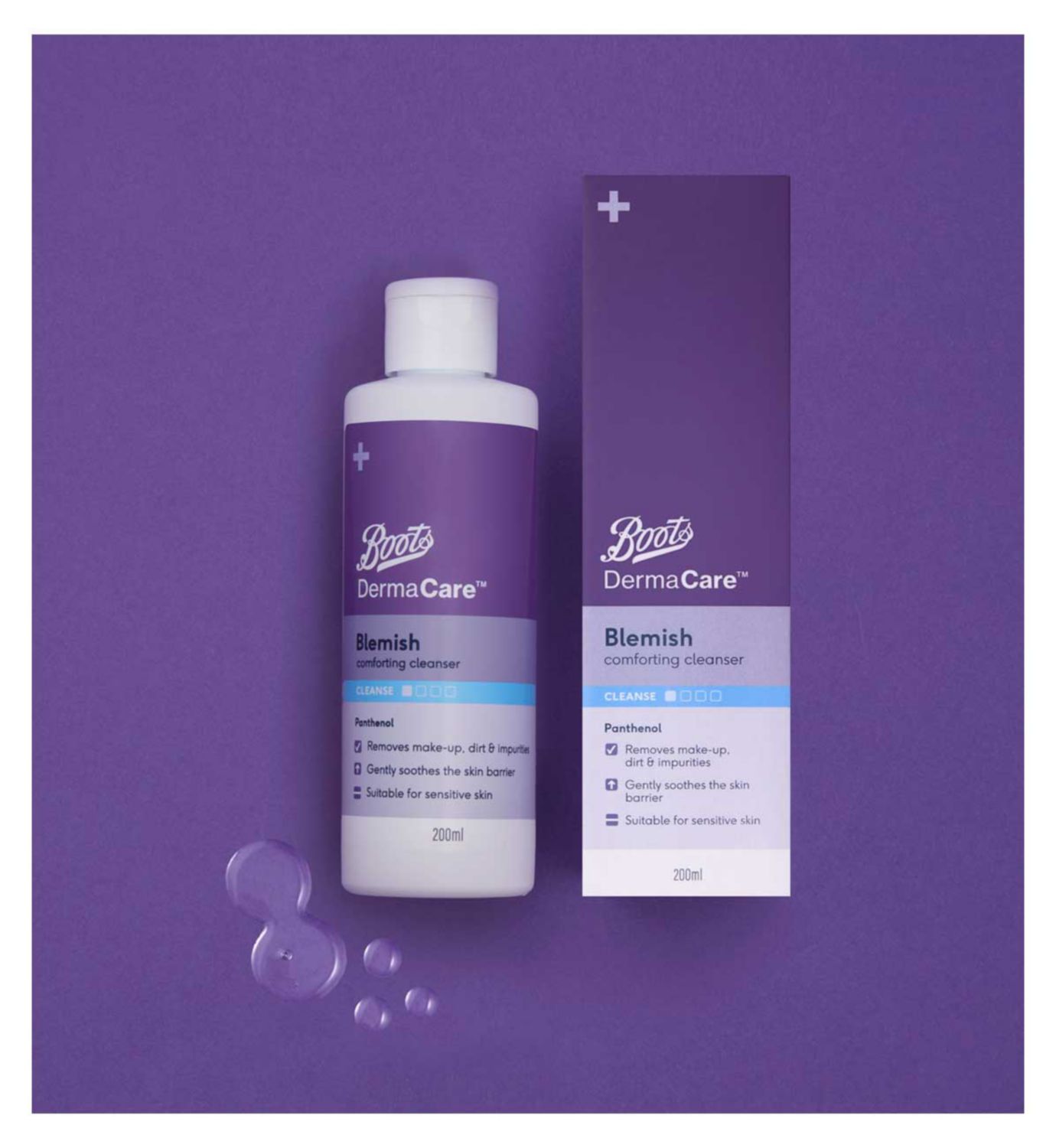 Boots Dermacare Blemish Cleanser 200ml, UK version