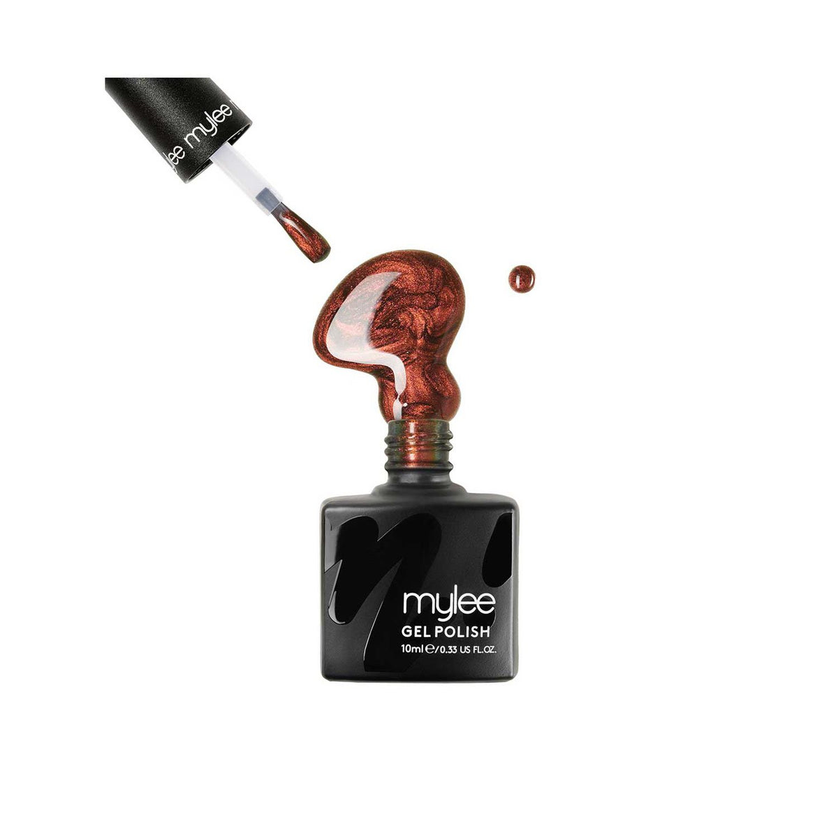 Mylee Cat Eye Gel Nail Polish Blood Moon 8ml, imported from the UK