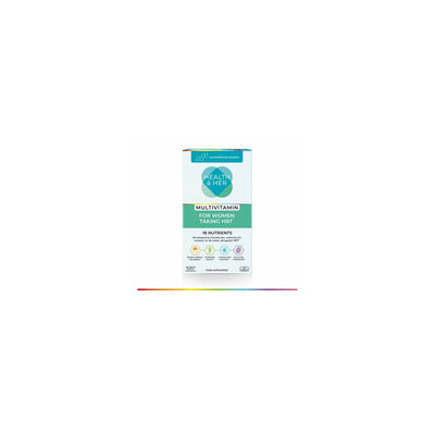 Boots Health & Her Multivitamin for Women Taking Hormone Replacement Therapy (HRT) - 60 Tablets- Buy online at McGrocer