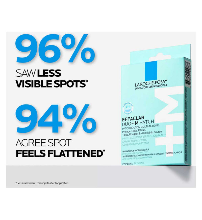 La Roche Posay Effaclar Duo+M spot patches 22 patches (British brand)