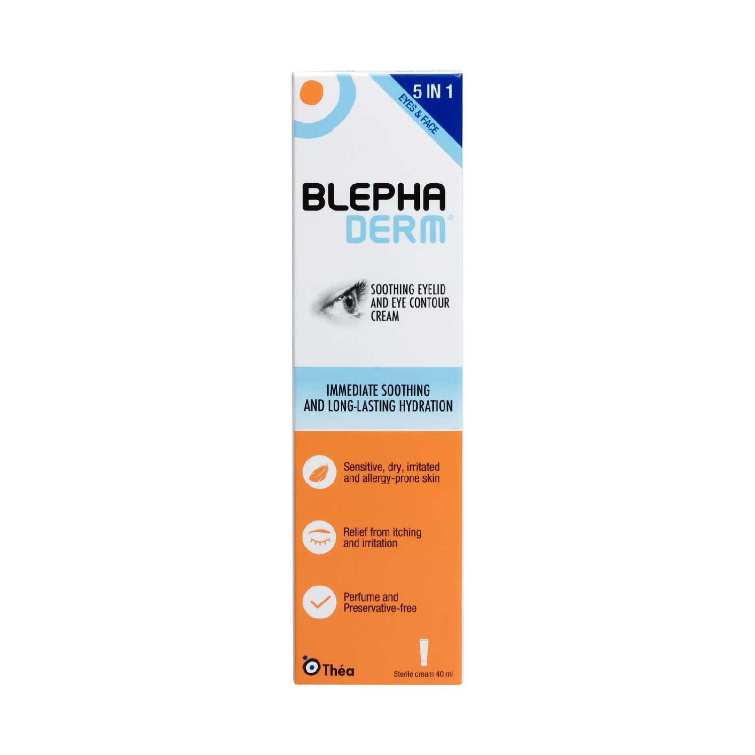 Blephaderm soothing eye contour cream 40ml - British product