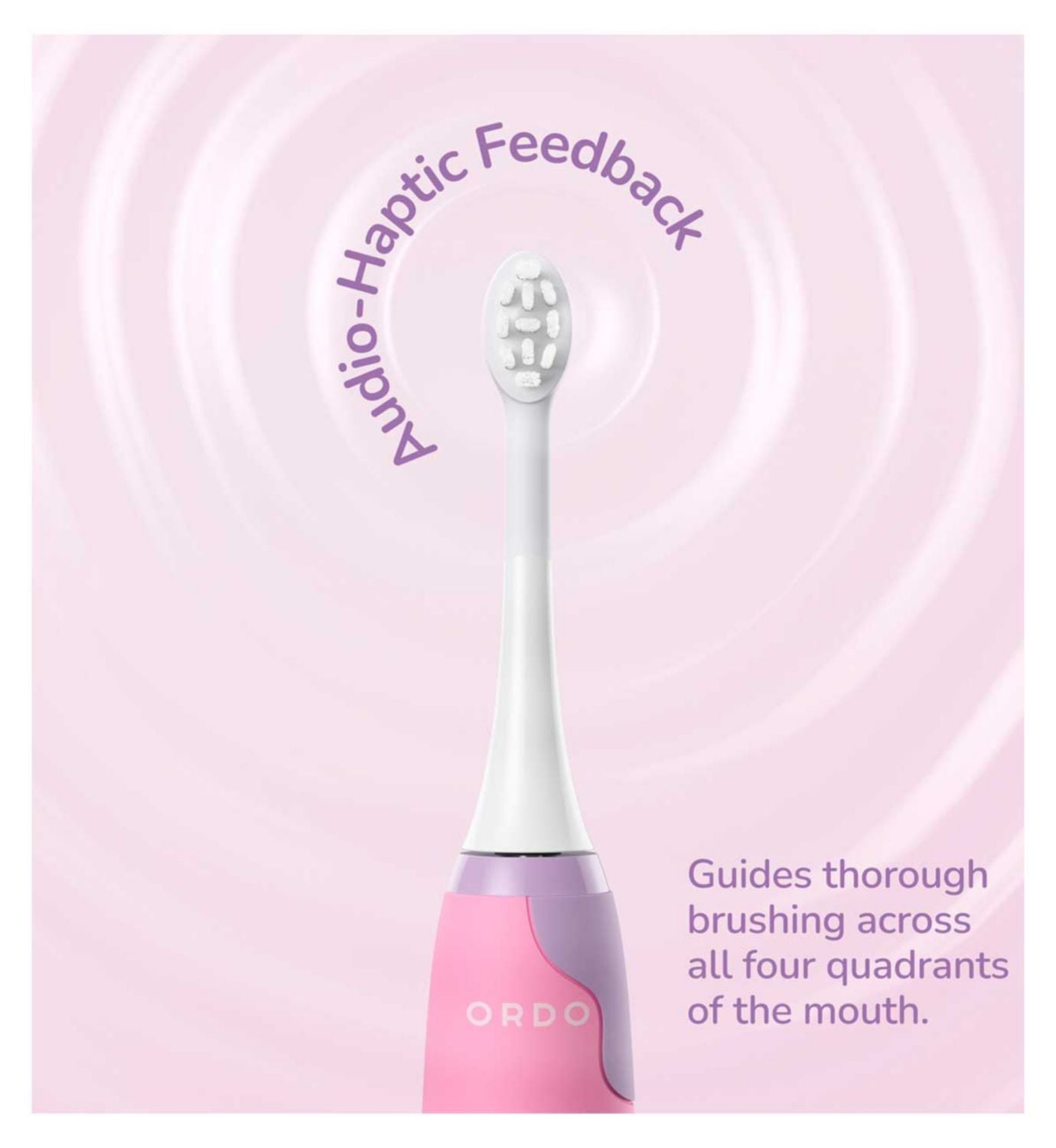 Ordo Sonic Rechargeable Kids Toothbrush Squishmallows design, imported from the UK