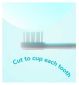 Ordo toothbrush heads white 4 pack, imported from the UK