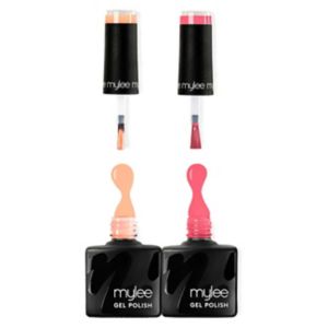 Mylee Duo Vernis à Ongles Gel Fruit Punch, Set Beauté 2 x 8 ml