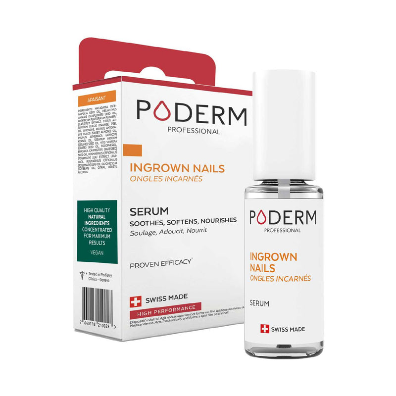 PODERM ingrown nail serum 8ml, imported from the UK