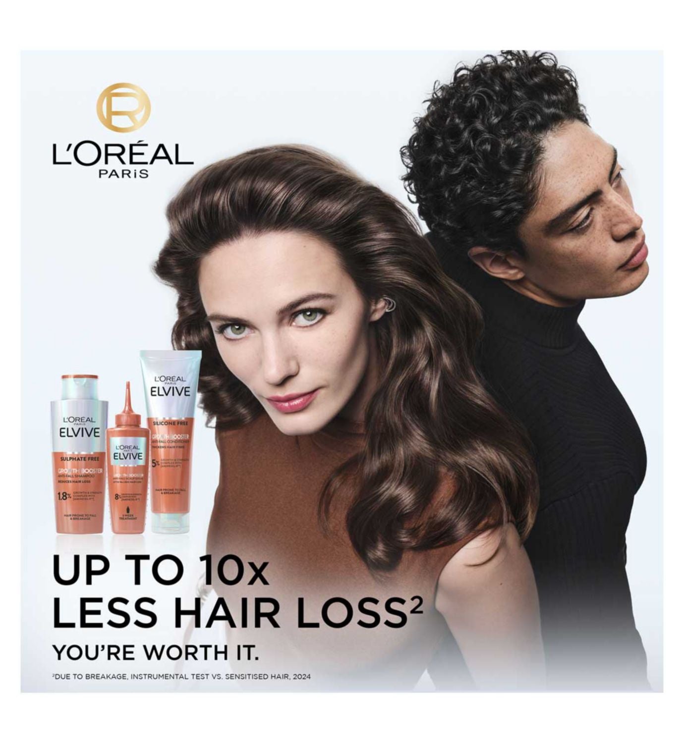 L'Oreal Paris hair treatment bundle growth booster, UK version