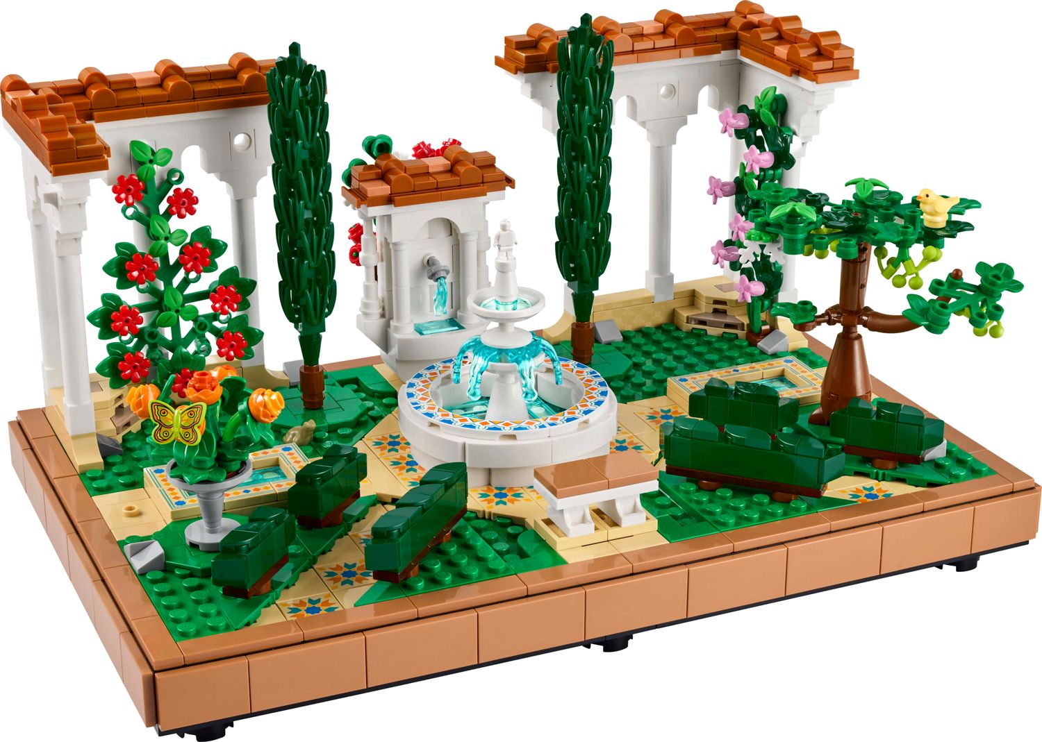 LEGO Fountain Garden model 1302 pieces - British product