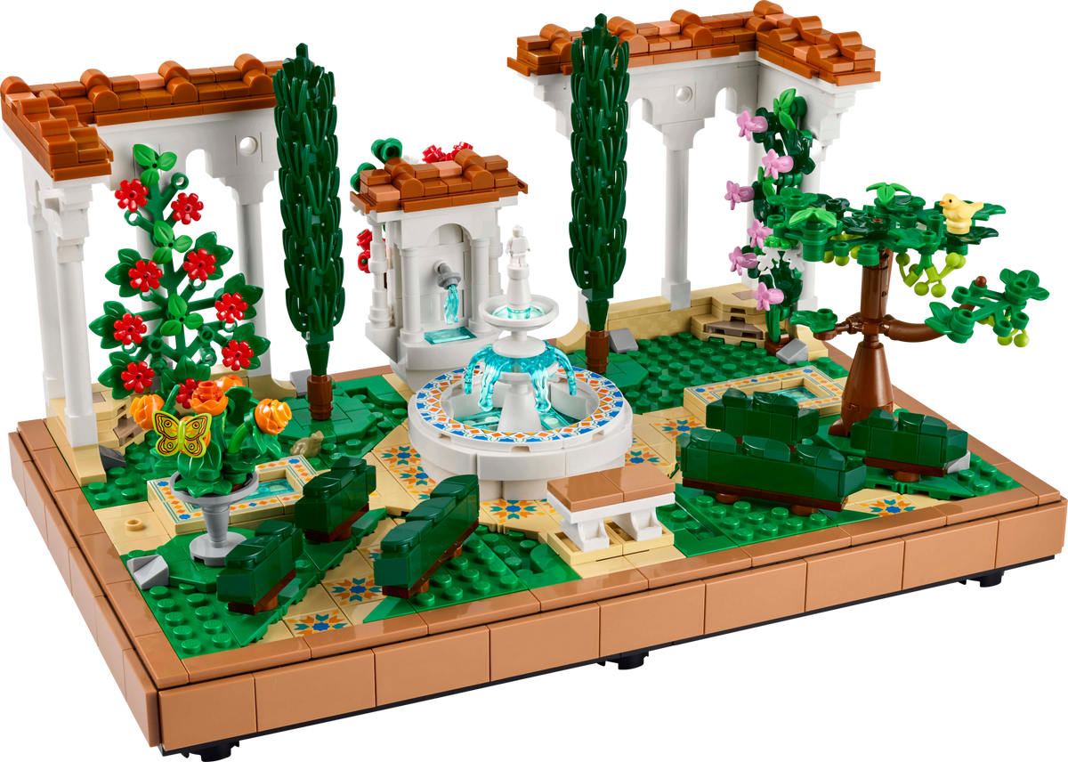LEGO Fountain Garden model 1302 pieces - British product