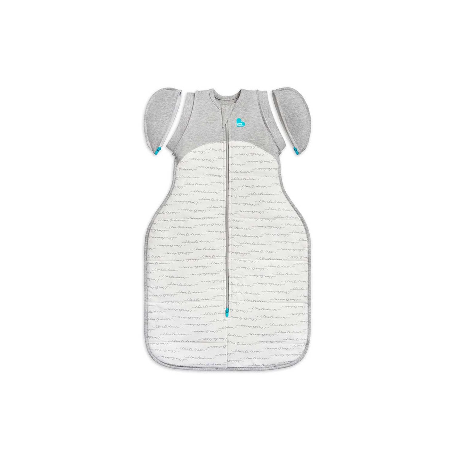 Love to Dream Swaddle Bag White 2.5 TOG, imported from the UK