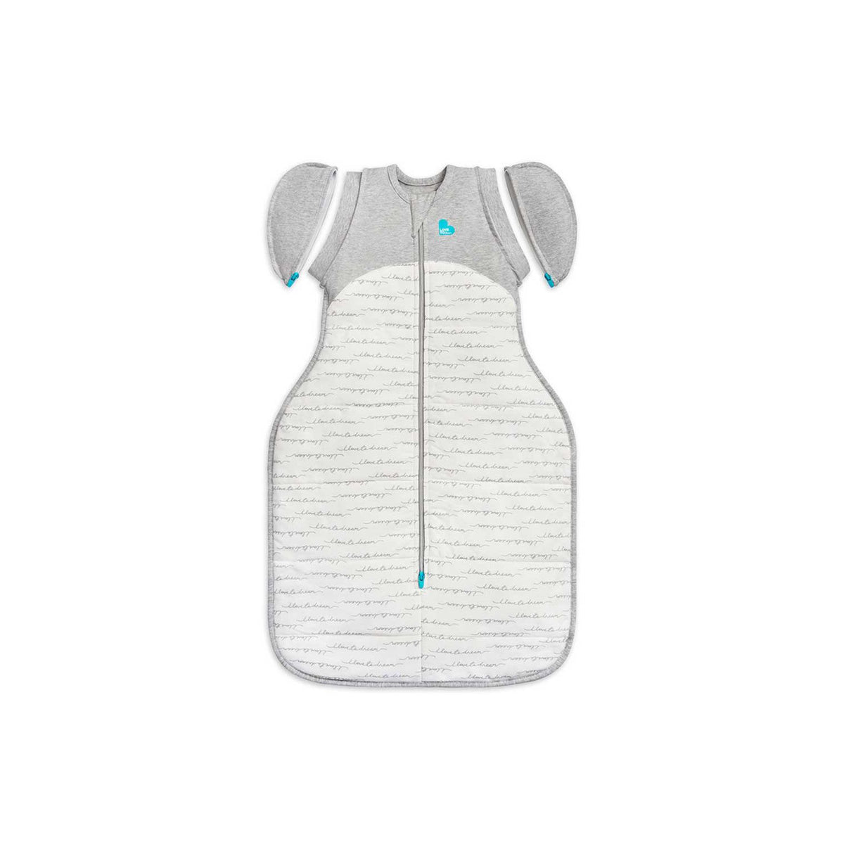 Love to Dream Swaddle Bag White 2.5 TOG, imported from the UK