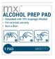 MX Health Alcohol Preparation Pads Pre-Injection Wipes 70% Isopropyl Skin Prep 200 Count