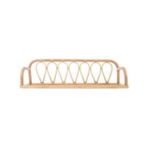 CuddleCo Aria Rattan Regal Großes Wandregal