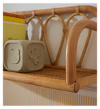 CuddleCo Aria Rattan Wall Shelf Large - British product