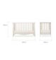 CuddleCo Clara Mini Cot Bed - Cashmere - British product