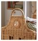 CuddleCo natural rattan storage baskets set of 3 - British product