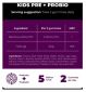 Tonic Health Kids Blackcurrant Gummies 30 (British brand)