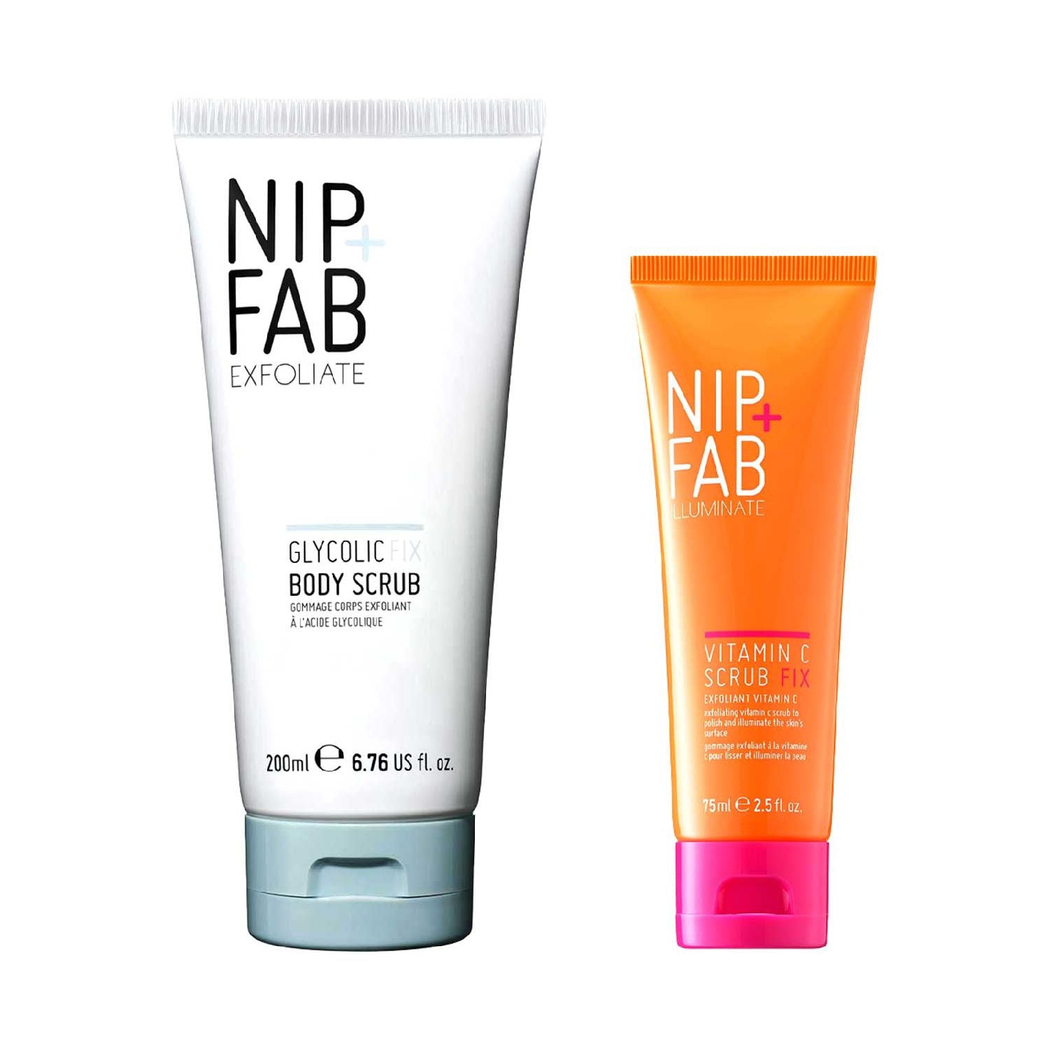 Nip & Fab Total Body Scrub Duo (British brand)