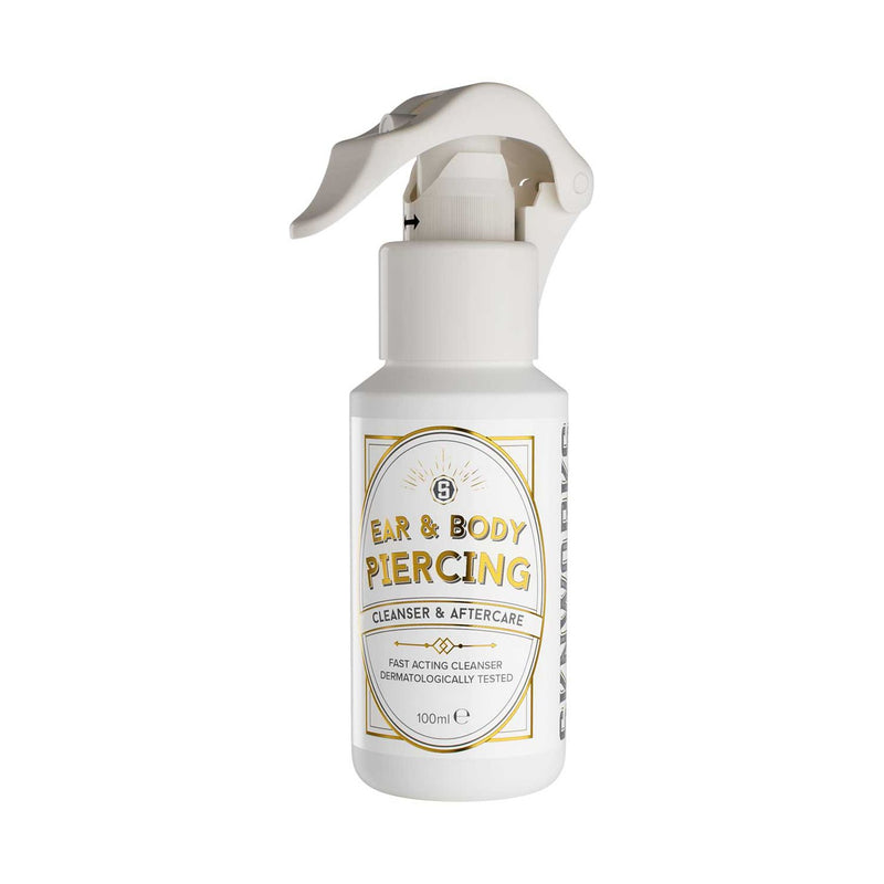 Sknworks ear and body piercing aftercare solution 100ml (British brand)