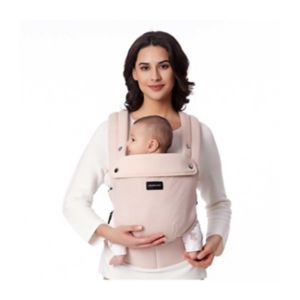 Momcozy Babytrage aus atmungsaktivem Netzgewebe, rosa, für Babys ab 3 Monaten