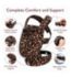 Momcozy baby carrier cotton leopard 3M+, imported from the UK