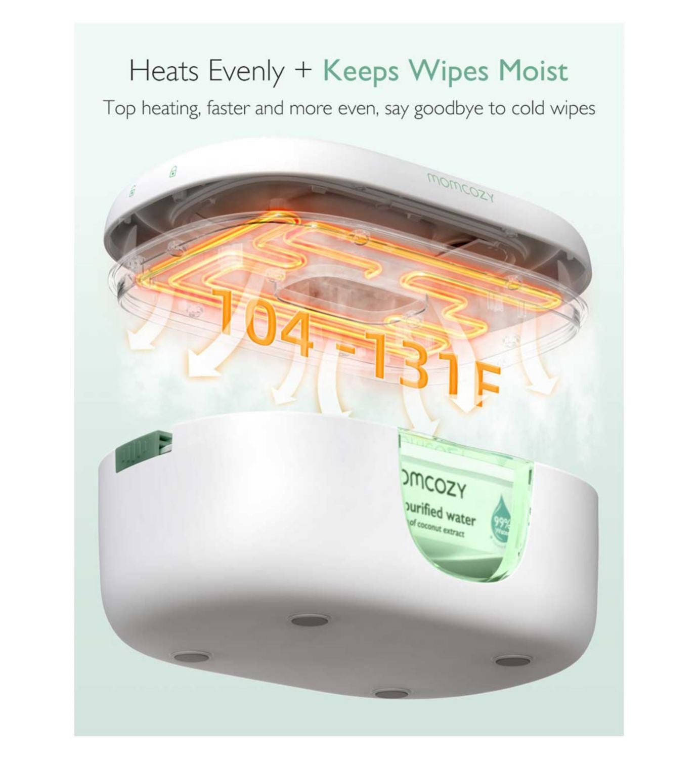 Momcozy Baby Wipe Warmer (British brand)