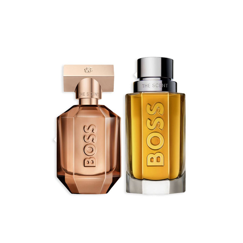 Hugo Boss The Scent his and her fragrance bundle 2x50ml, UK version
