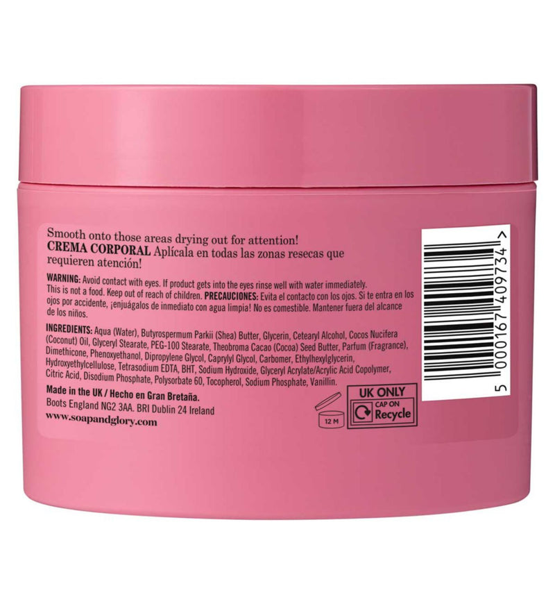 Soap & Glory Vanilla-licious Body Butter 300ml (British brand)