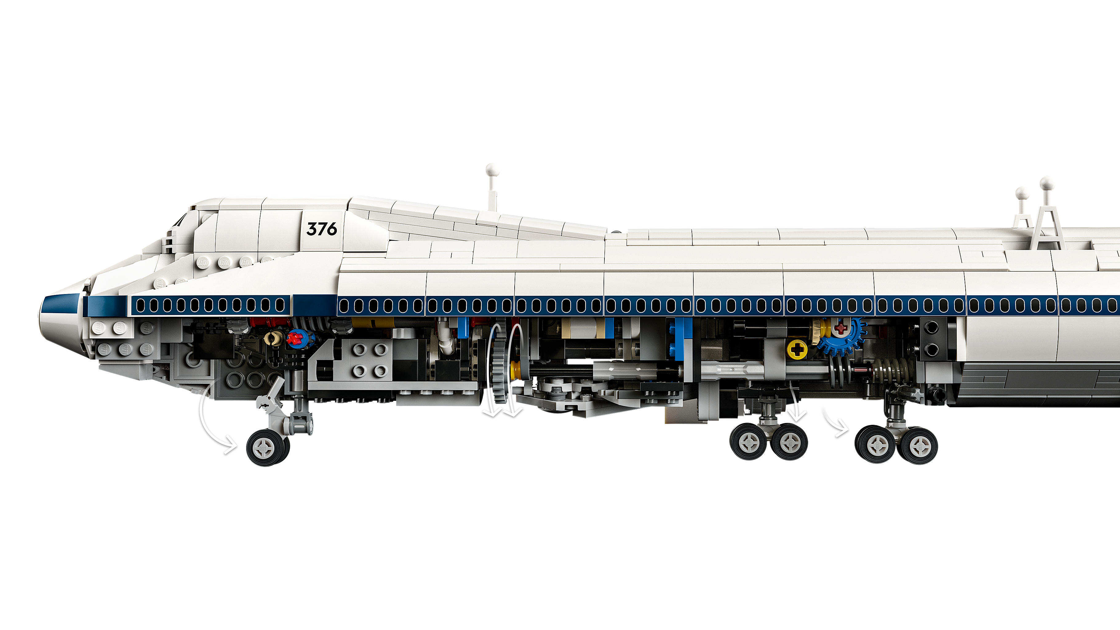 LEGO Shuttle Carrier Aircraft 2417 Pieces (British brand)