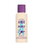 Aussie Miracle Moist Shampoo 100ml Moisture-Quenching Formula to Revive Dry Hair