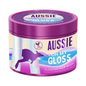 Aussie Oh My Gloss Glossing Hair Mask 500ml. Moisturises Dry and Dull Hair