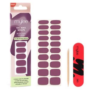 Mylee Gel Nail Wraps In The Air 20 Wraps, imported from the UK