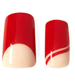 Mylee Gel Nail Wraps Lady In Red, imported from the UK